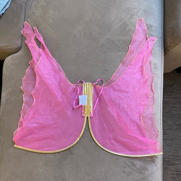 Teetot & Co Girls Pink Tulle Princess Fairy 2-piece Costume size 7/8 years - Picture 8 of 13